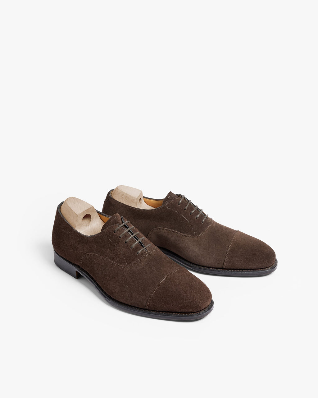 MYRQVIST Vinterviken II Dark Brown Suede Oxford