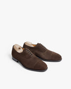 MYRQVIST Vinterviken II Dark Brown Suede Oxford