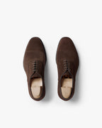 MYRQVIST Vinterviken II Dark Brown Suede Oxford
