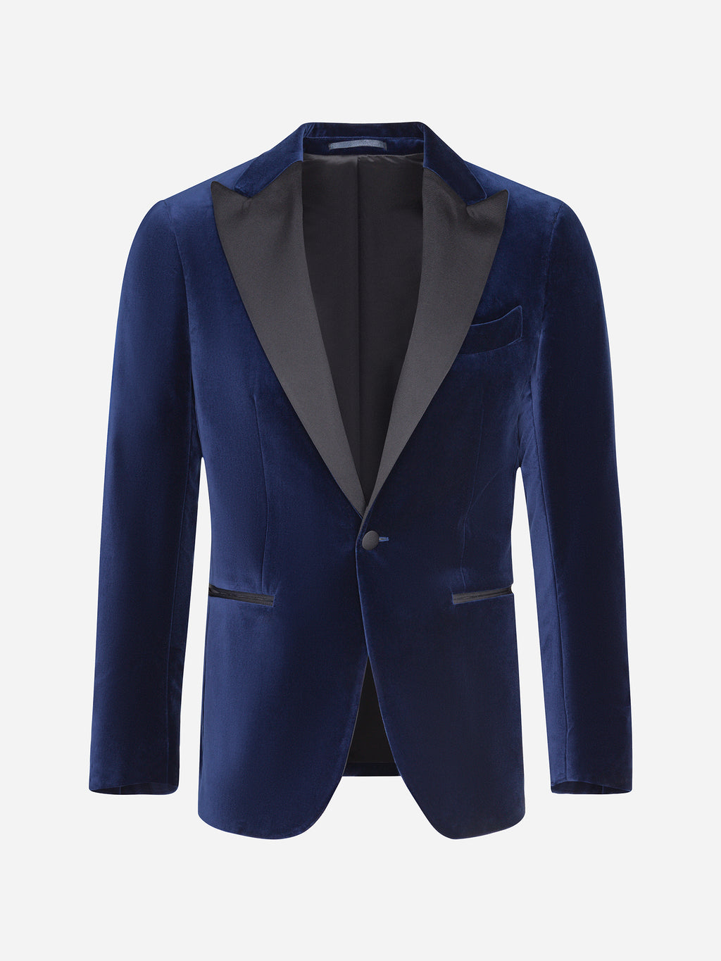 Navy Velvet Dinner Jacket