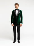 Green Velvet Dinner Jacket