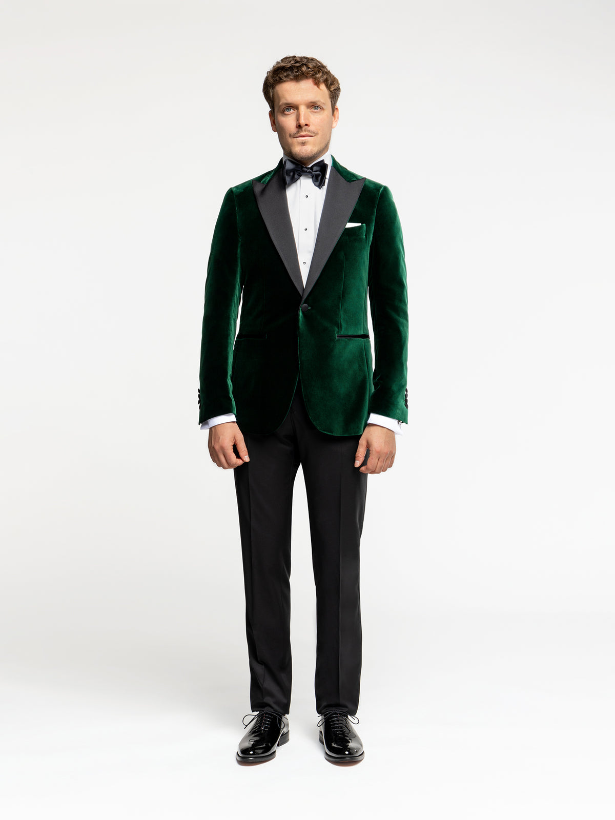 Green Velvet Dinner Jacket