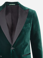 Green Velvet Dinner Jacket