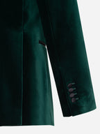 Green Velvet Dinner Jacket
