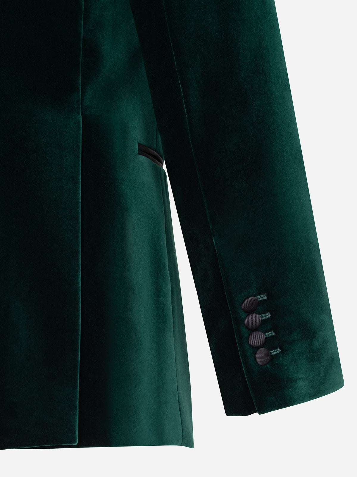 Green Velvet Dinner Jacket