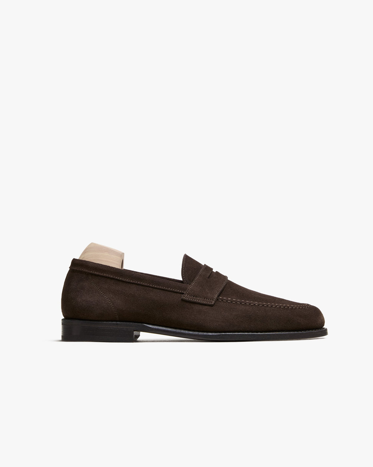 MYRQVIST Lysekil II Dark Brown Suede Loafer
