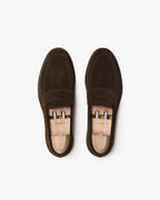 MYRQVIST Lysekil II Dark Brown Suede Loafer