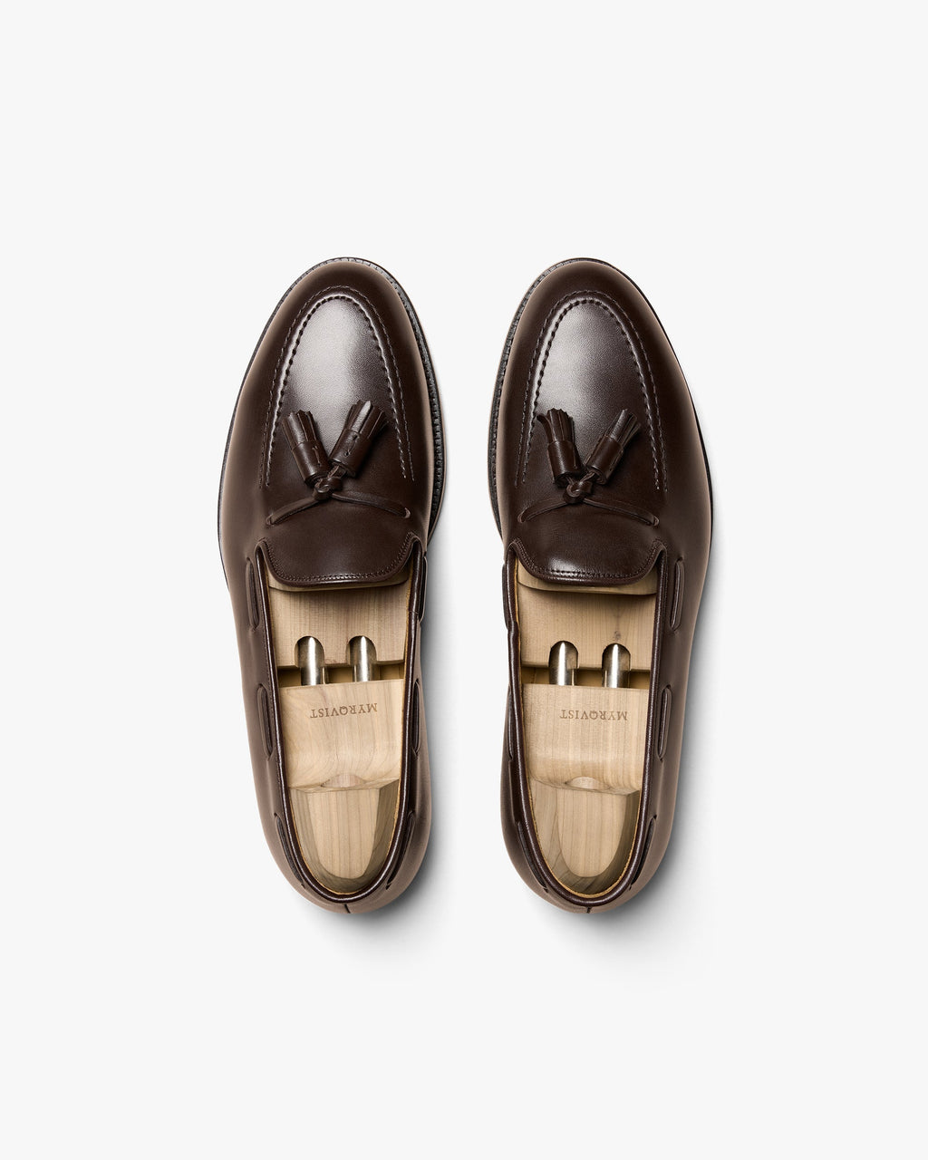 MYRQVIST Mölle II Dark Brown Calf Loafer