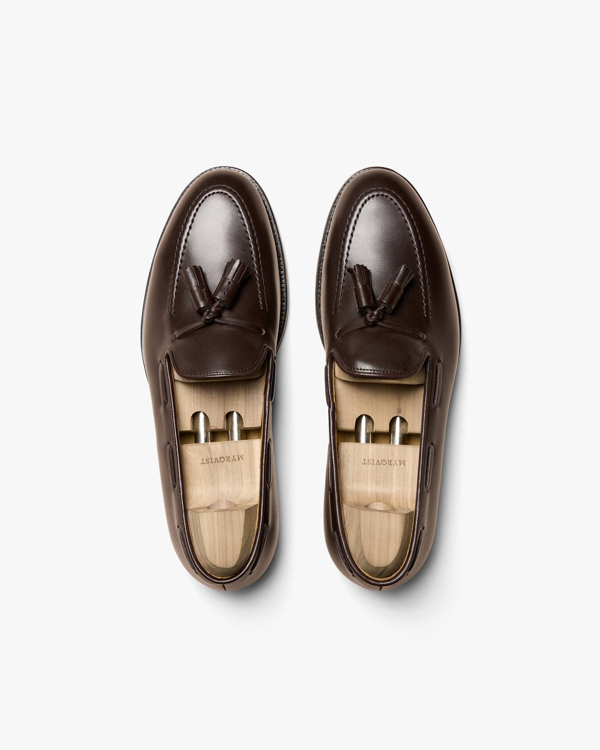 MYRQVIST Mölle II Dark Brown Calf Loafer