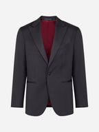 Black Super 110's Tuxedo