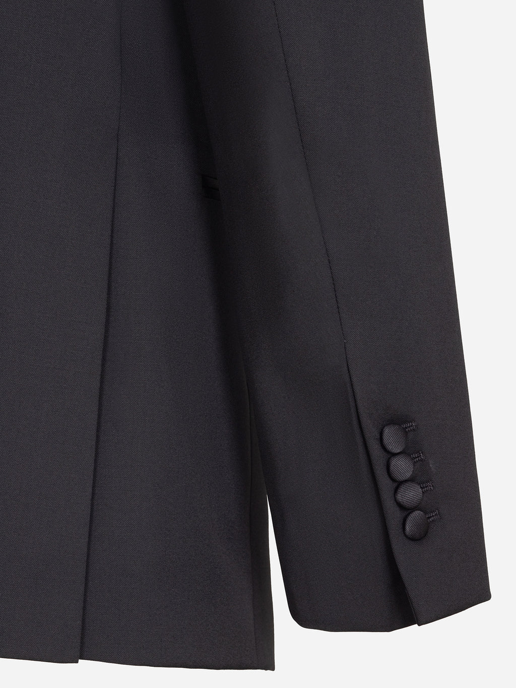 Black Super 110's Tuxedo
