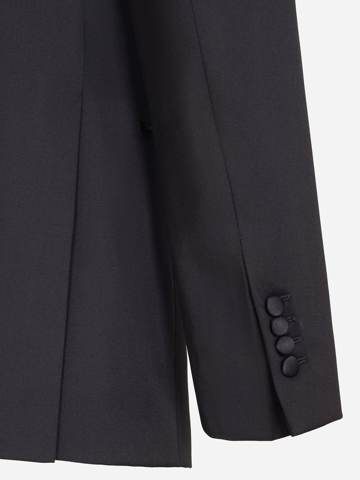 Black Super 110's Tuxedo
