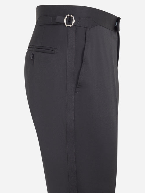 Black Tuxedo Trousers