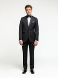 Black Super 110's Tuxedo