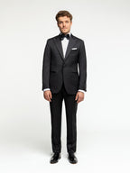 Black Super 110's Tuxedo