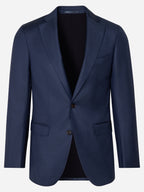 Dark Blue Super 110's Suit
