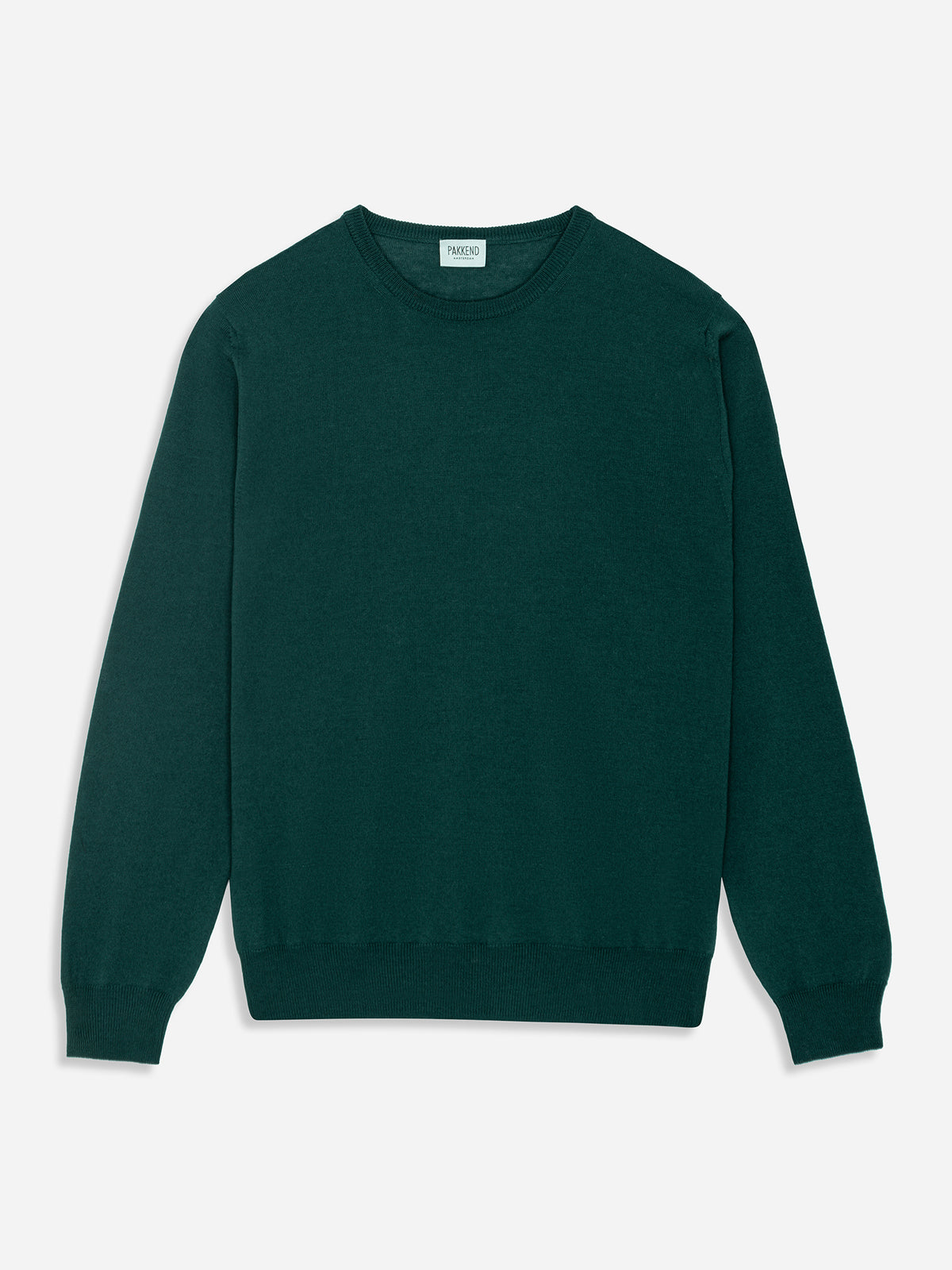 Green Fine Merino Crewneck