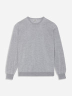 Light Grey Fine Merino Crewneck