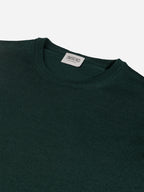 Green Fine Merino Crewneck