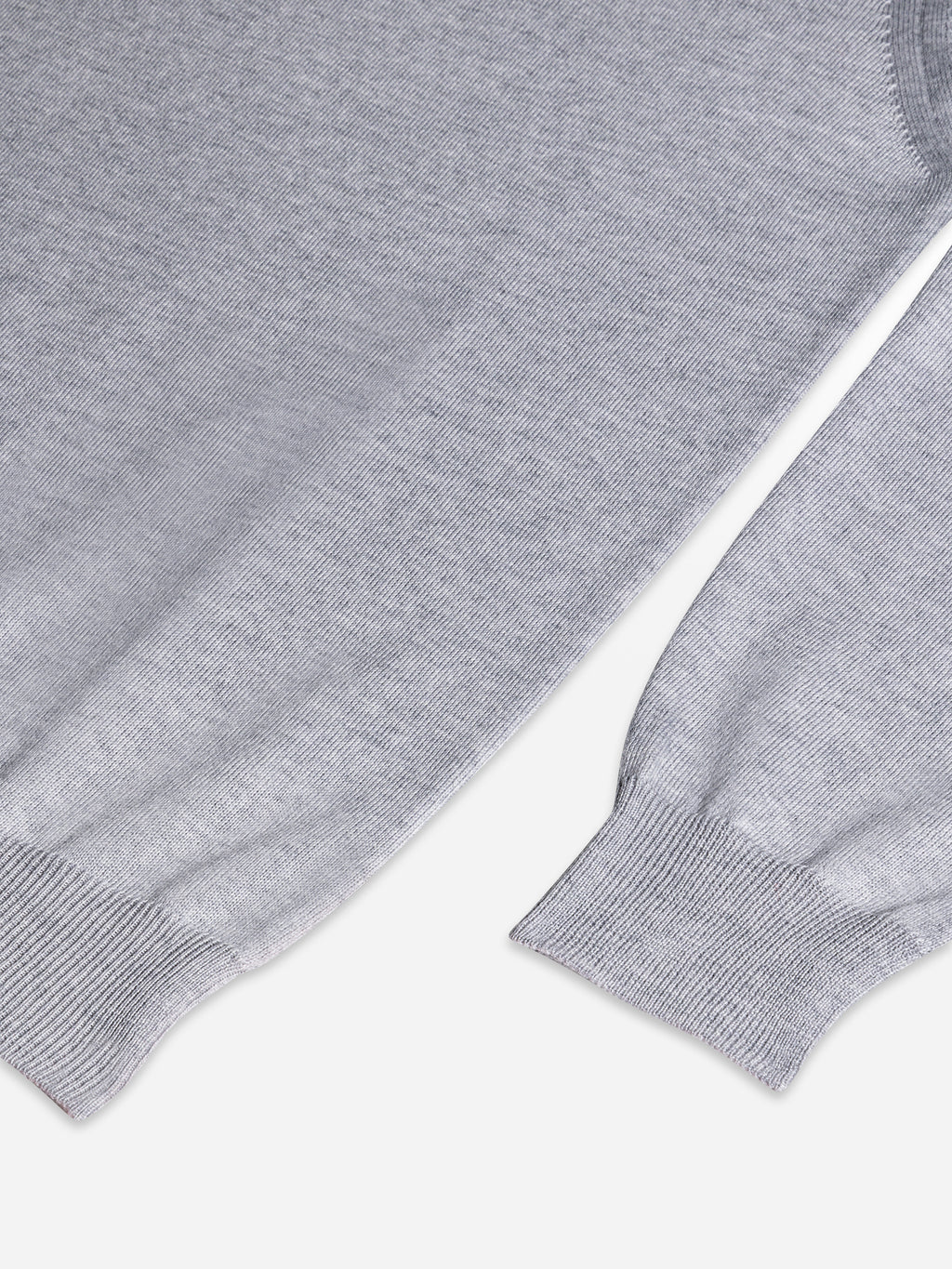 Light Grey Fine Merino Crewneck