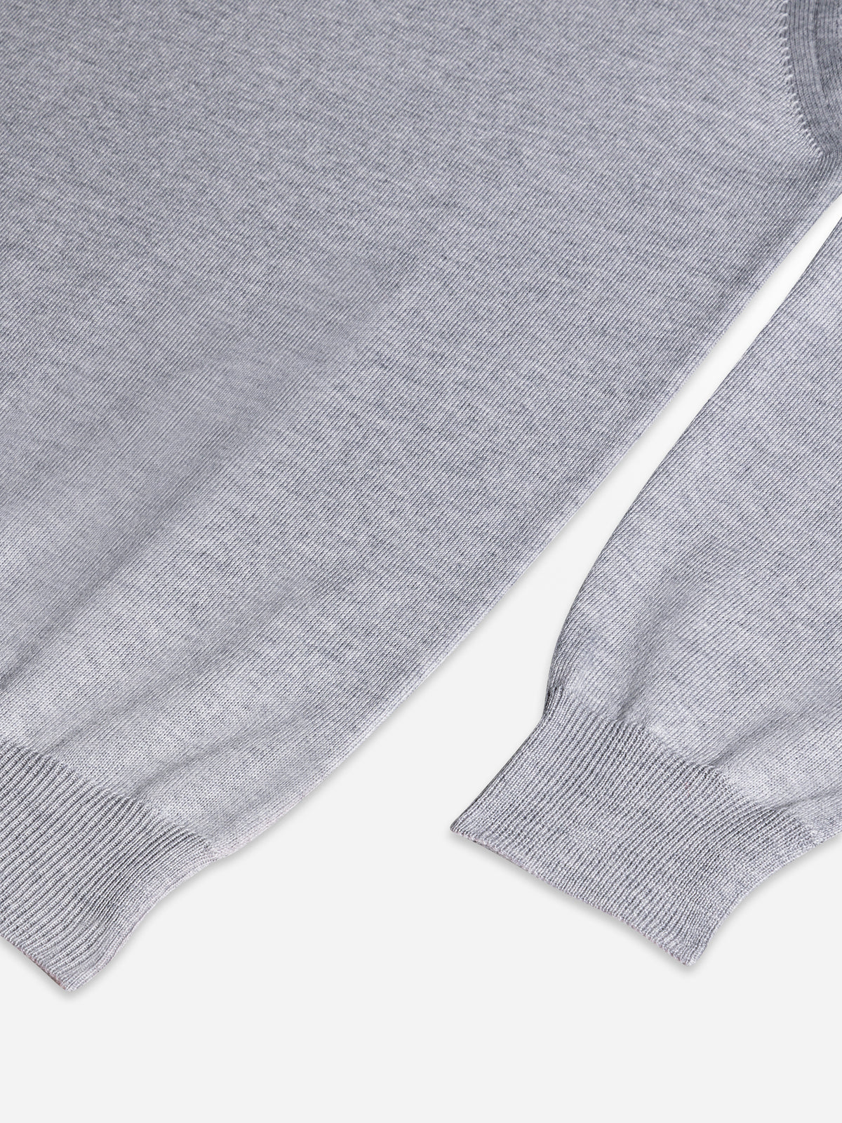 Light Grey Fine Merino Crewneck