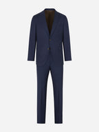 Navy Blue Super 110's Suit