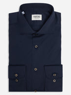 Navy Fine Twill Shirt
