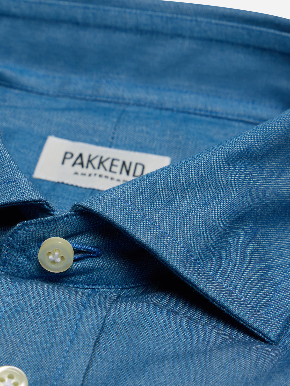 Mid Blue Denim Shirt