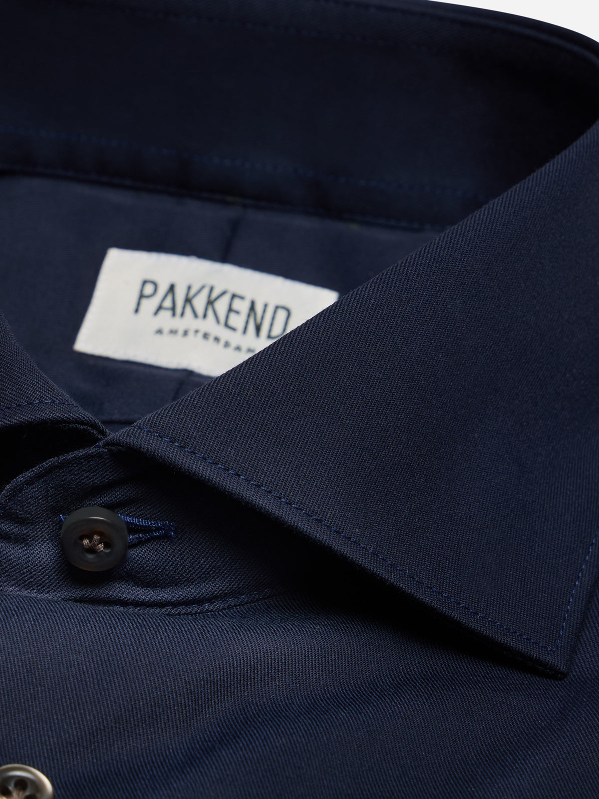 Navy Fine Twill Shirt