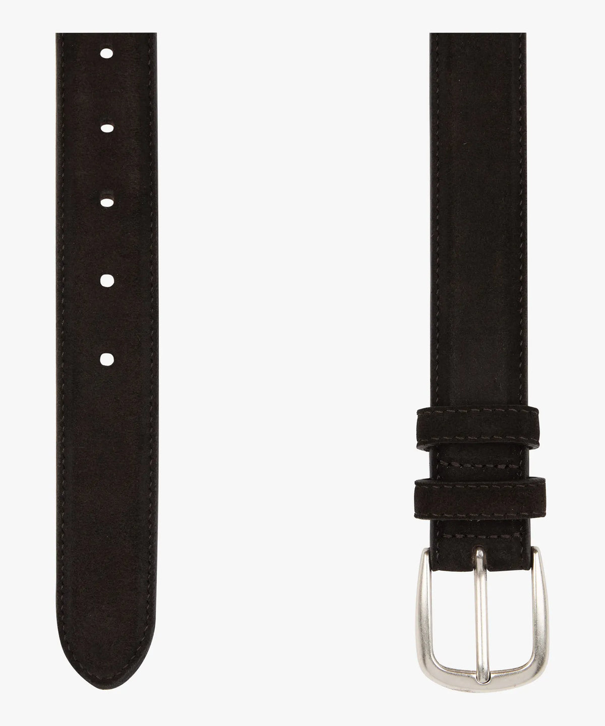 PROFUOMO Belt Suede Brown