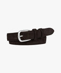 PROFUOMO Belt Suede Brown