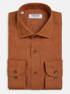 Rust Linen Shirt