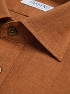 Rust Linen Shirt